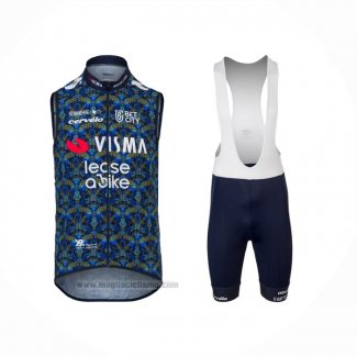 2024 Gilet Antivento Jumbo Visma Blu e Salopette